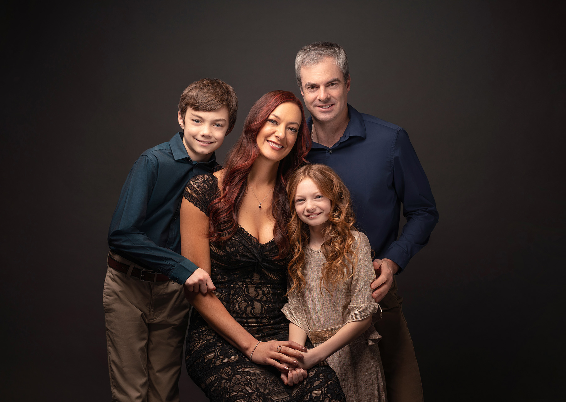 Kristin Merck and her family.