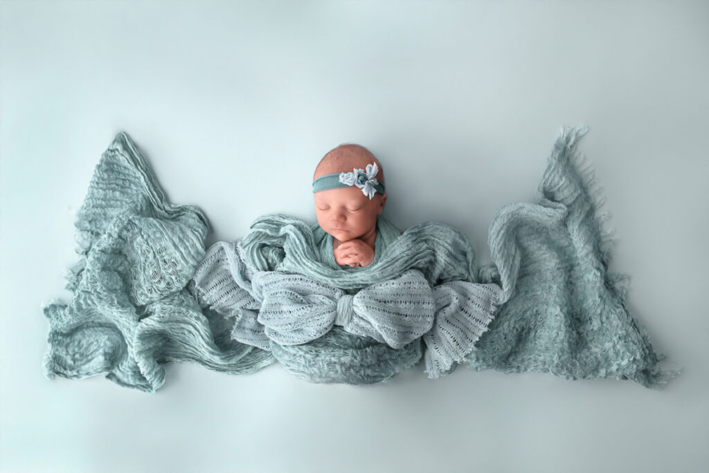 Kristin Merck's award winning photo of newborn