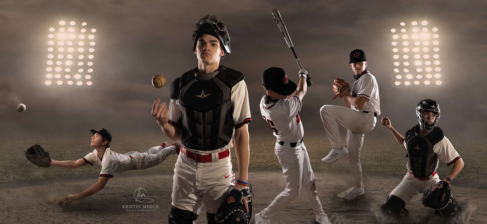youth baseball players