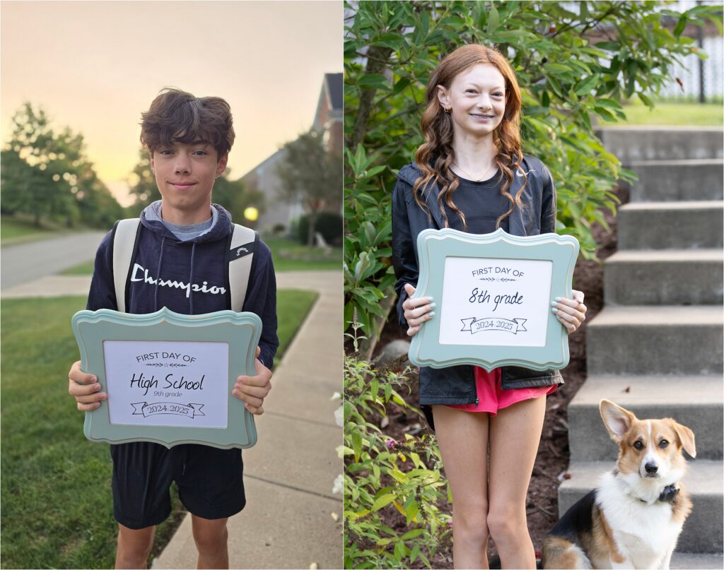 Pittsburgh kids photos first day of school