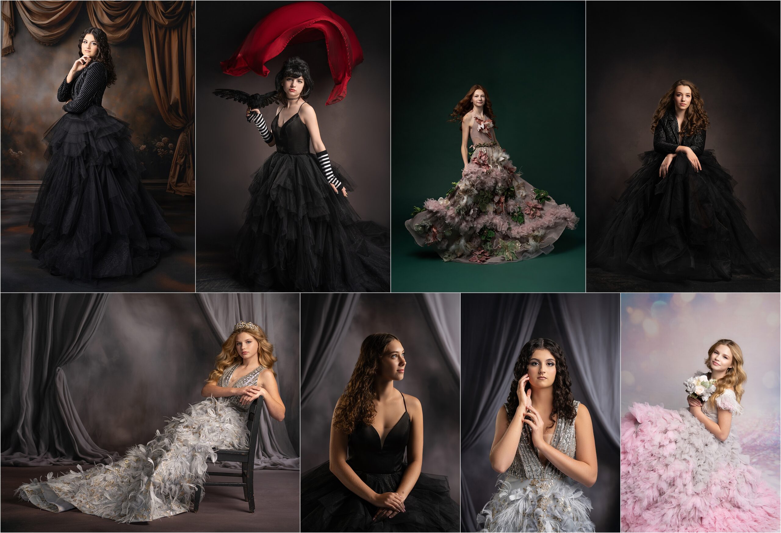 Teen couture portraits