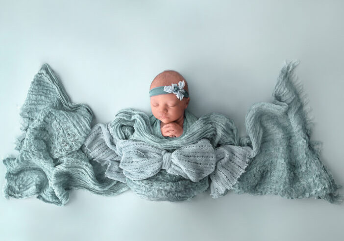 Kristin Merck's award winning photo of newborn